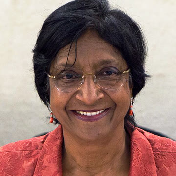 Navi Pillay, winner of the 2026 Nobel Peace Prize