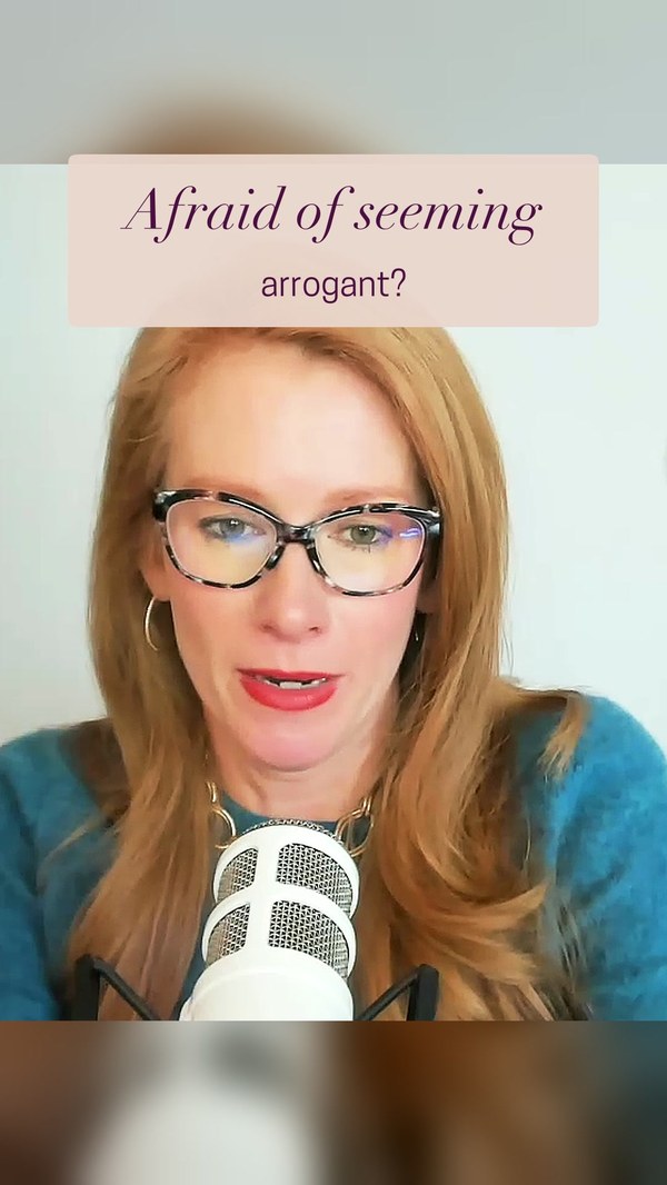 YouTube Short: Afraid of Seeming Arrogant? Why You Play Small