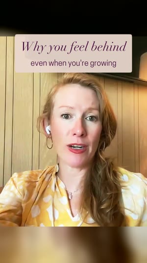 YouTube Short: Why You Feel Behind Even When You're Growing