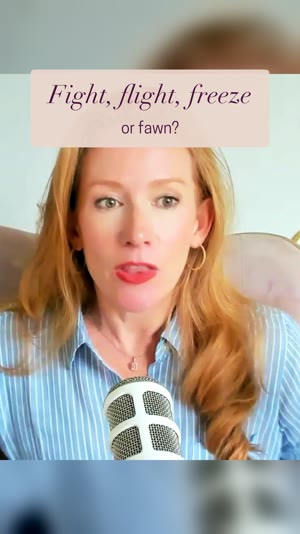 YouTube Short: Fight, Flight, Freeze or Fawn, the four stress responses