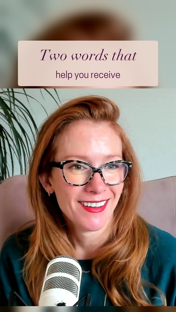 YouTube Short: How to Receive More, try these two words