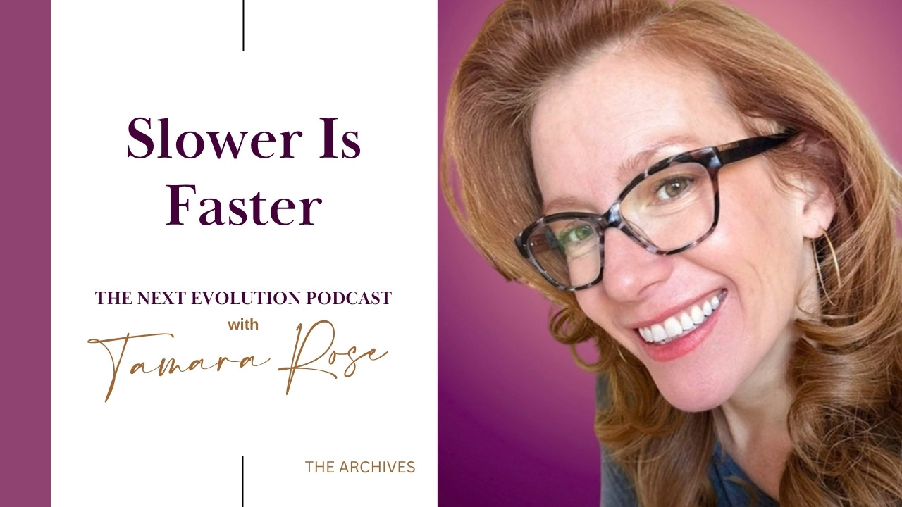 Watch: Slow down to speed up, and why hustle is blocking your bigger results